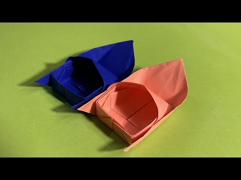 DIY How to make a Paper Boat | Paper Speed boat