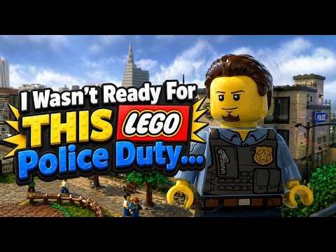 I Barely Survived Being A LEGO Cop... | LEGO City Undercover