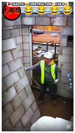 Chaotic Construction Fails 😂😂😂 #shorts #memes #fails #funnymoments #construction #constructionfails