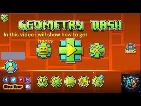 How to get HACKS in geometry dash (PC ONLY)