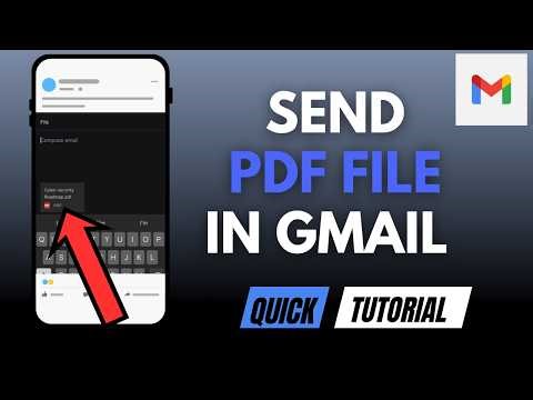 How To Send PDF File In Gmail