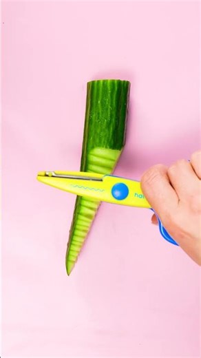 DIY Cucumber Croc 🥒😲 Food Craft Fun 🐊✨