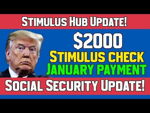 💥 Stimulus Hub Update! Social Security January Pay + $2,000 Stimulus Checks — Who Gets Paid First? ✅