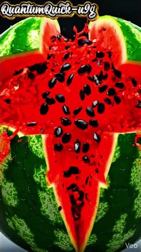 ​🍉 Magical Watermelon Explosion | Satisfying ASMR Visuals #shorts #viral