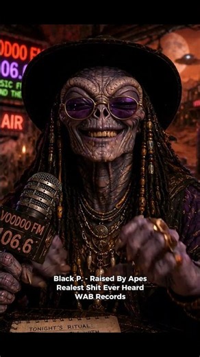 BLACK P. Gets Interviewed by an Alien 👽 | Raised by Apes #Shorts
