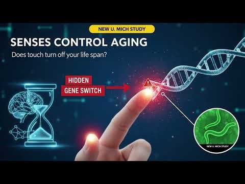 Scientists Discover a Hidden "Switch" That Controls Longevity – In a Worm