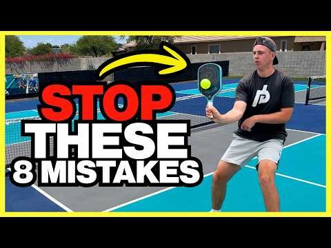 8 Common Pickleball Mistakes and How To Fix Them