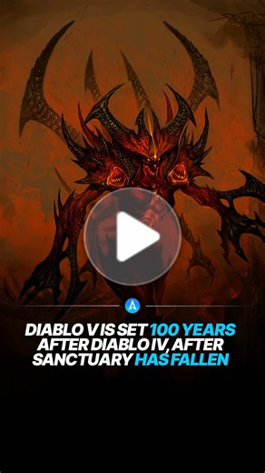 Diablo V was announced at BlizzCon 2026, and will be set 100 years after the events of Diablo IV. #diablo #blizzard #gaming #rpg