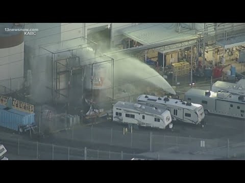 California chemical tank explosion threat reduced