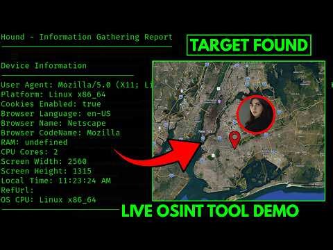 How To Find GPS Location Using OSINT in Kali Linux | Live Demo