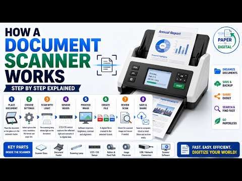 How a Document Scanner works