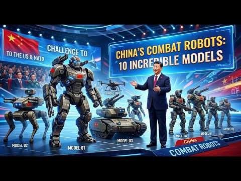 Chinese Combat Robots are Challenging the US and NATO — 10 MIND-BLOWING Fighting Robots