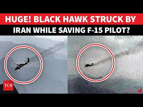 BREAKING: Iran ‘SHOOTS DOWN’ US Black Hawk During DRAMATIC F-15 Pilot Rescue? Chilling Video Out
