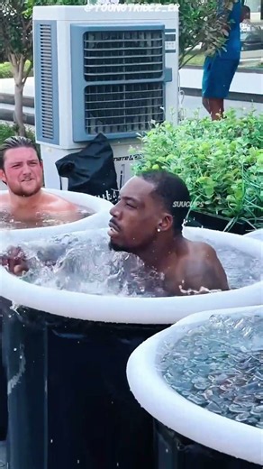 He Thought an Ice Bath Would Be Easy — Until HE Tried It!