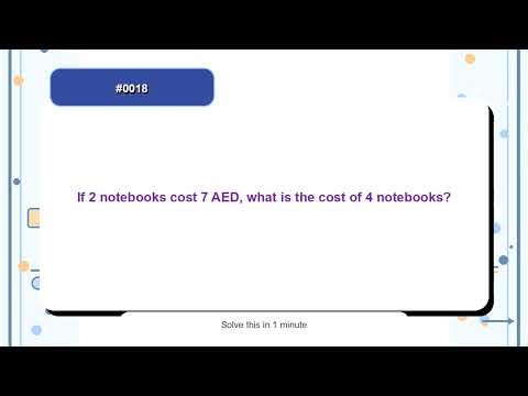 Math Proportions Workout #0018