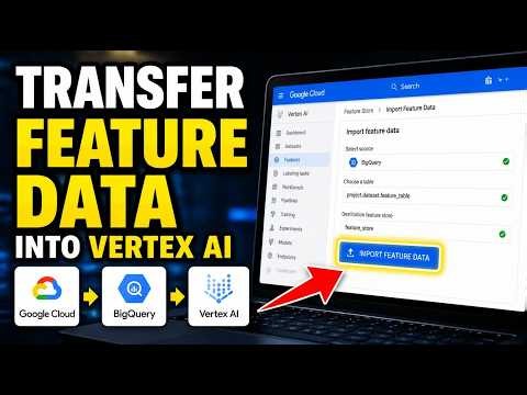 How to transfer feature data into Vertex AI with BigQuery - Step By Step