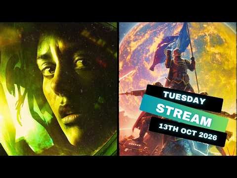 🔴ALIEN's, ALIEN's, ALIEN's! Today is all about outer SPACE!🪐|👽Alien Isolation & Helldivers 2 Today!👽