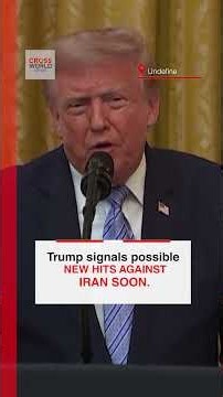 Trump Issues Fresh Warning to Iran Over Possible Military hits
