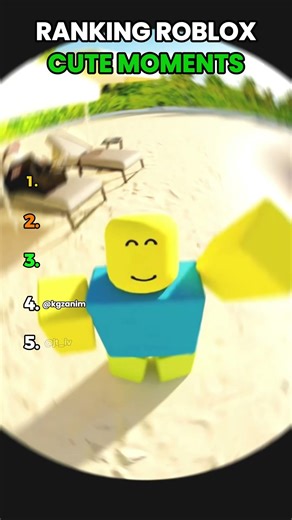 Ranking Roblox Cute Moments🤗#roblox #shorts #ranking