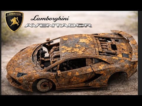"Lamborghini Sian | Cinematic Diecast Restoration & Custom Paint"