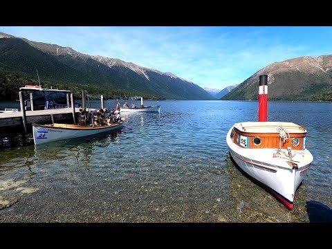 Steam at the Lake Rotoiti Classic Boat Festival, New Zealand 