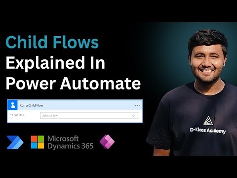What are Child Flows in Power Automate ft. Jay Patel