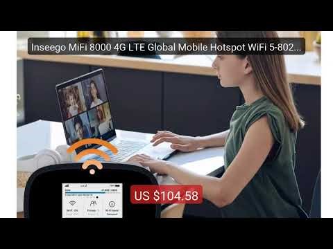 Inseego MiFi 8000 4G LTE Global Mobile Hotspot WiFi 5-802.1... — Top Pick 2026 | Unbeatable Price!