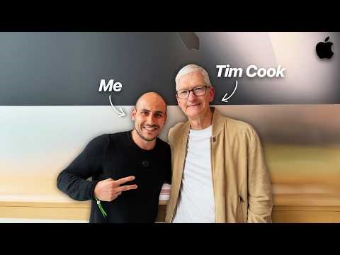 I asked Tim Cook Heartfelt questions about Steve Jobs!