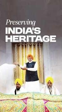 India's commitment to preserving Sikh heritage…
