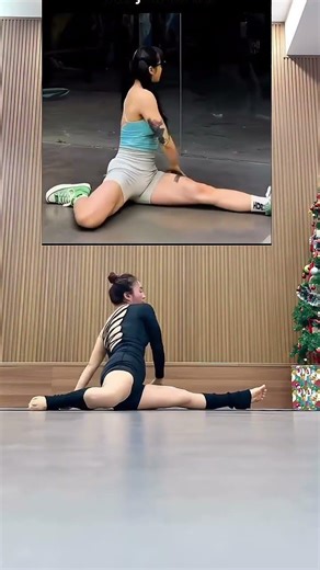 Young Yoga Challenge Girls I Gymnastics & Flexibility I Stretching split and over split # shorts 25