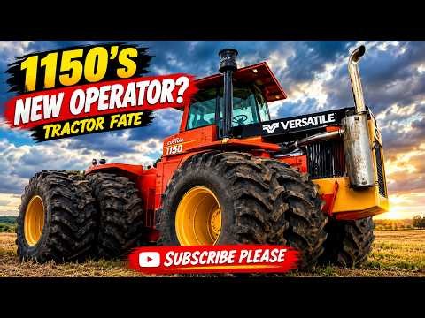 The Versatile 1150’s Fate! 🚜 A NEW Tractor Operator Takes Over