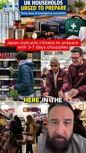 Part 2 Japan, UK and the United States has asked its citizens to prepare for emergencies and have 3-7 days worth of supplies. Why? #preppers #preppertok