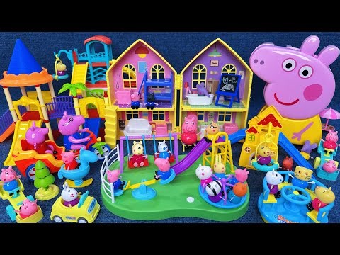 13 Minutes Satisfying with Unboxing Peppa Pig House & Super Playground Toy World ASMR | Review Toys