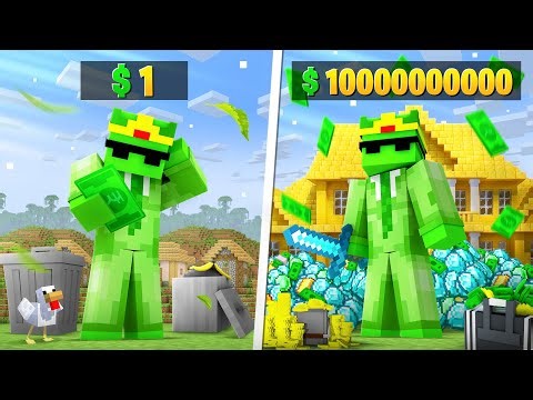Turning $1 into $100M in this Minecraft SMP..!