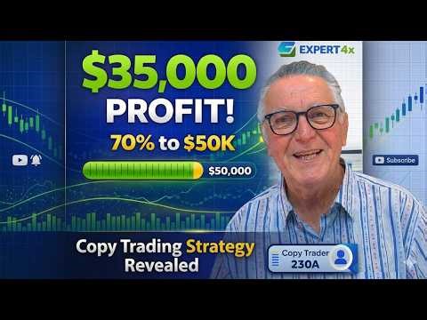 $35,000 PROFIT! My Copy Trading Strategy Revealed (70% to $50K Goal) Purchase the automated Robot!