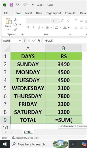 How to Use the SUM Formula in Excel || Excel SUM Formula Tutorial: Shortcut & Examples for Beginners