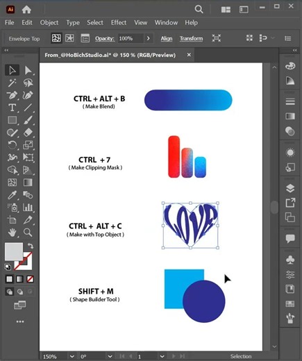 Useful Adobe Illustrator Shortcuts You Should Know | Illustrator Tips