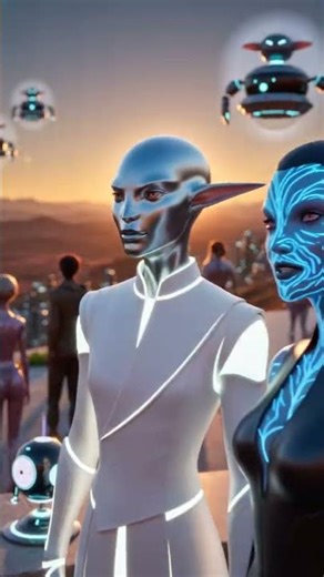 🔴👽 What if aliens built a futuristic civilization on Mars?Flying cars, advanced cities.