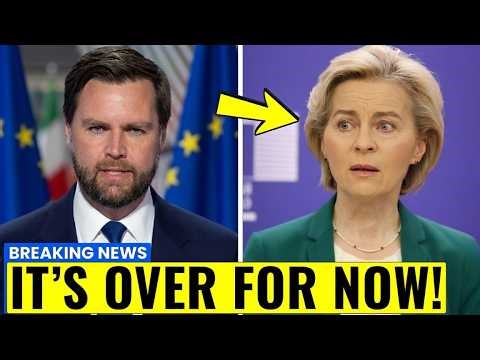Europe in Crisis After JD Vance’s Shocking Move — Brussels Can’t Contain the Fallout