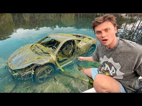 ABANDONED CAR Found Underwater - INSANE RECOVERY!!!