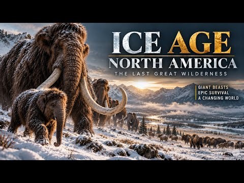 15,000 Years Ago: Inside Ice Age North America | Wildlife Documentary 4K