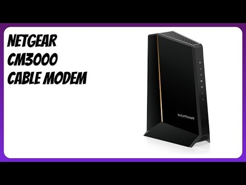 REVIEW (2025): NETGEAR CM3000 Cable Modem. Features