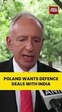 Poland Eyes Bigger Military Partnership with India | Technology | Drones, Defence & Satellites