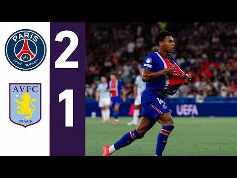 PSG vs Aston Villa 1-1 Highlights | All Goals & Extended Highlights | UEFA Super Cup 2026