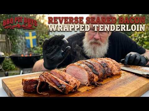 Bacon Wrapped Pork Tenderloin | Swedish Reverse Sear