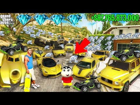 Franklin Gifting EVERY NEW RC TOY CAR To Shinchan in GTA 5!