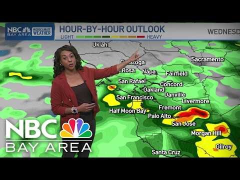 Forecast: Heavy evening rain