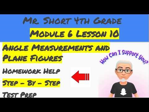 Module 6 Lesson 10 Eureka Math Homework Help (4th Grade)