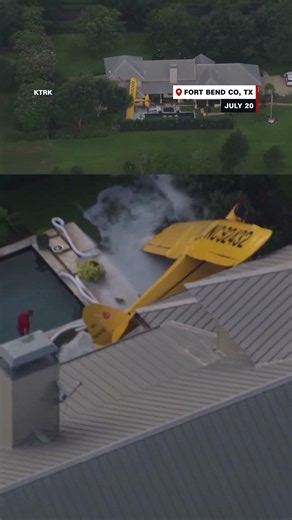 Small plane crashes into home in Texas