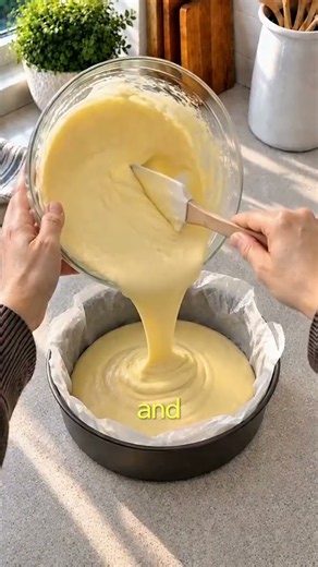 This crustless Greek Yoghurt Cheesecake is creamy, simple, and so delicious!